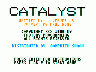 Catalyst — sstitle (WOR)