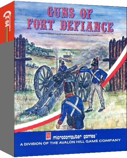The Guns of Fort Defiance — box-3D (US)