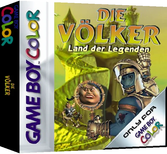 Nations, The - Land of Legends — box-3D (DE)