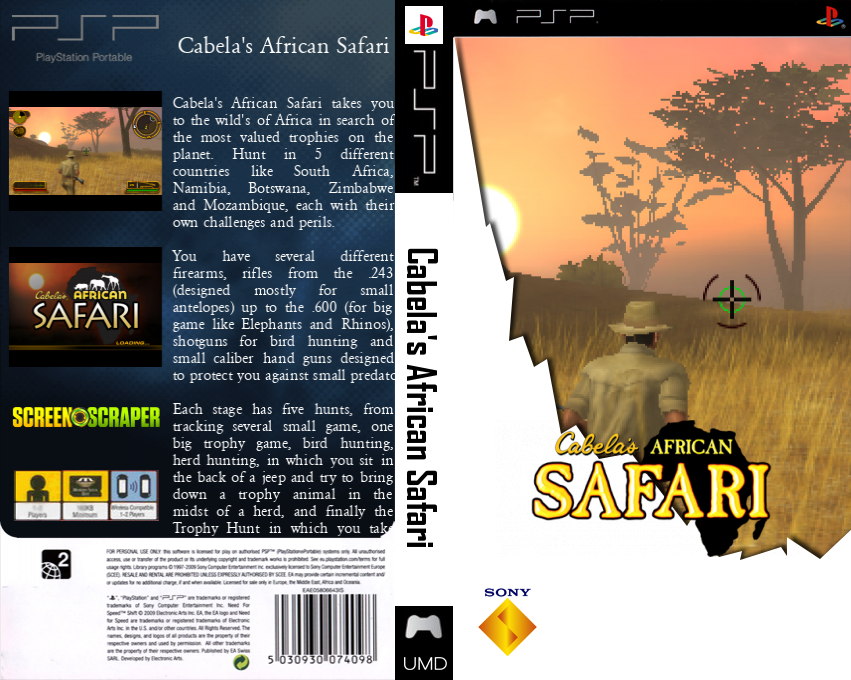 Cabela's African Safari — box-texture (SS)