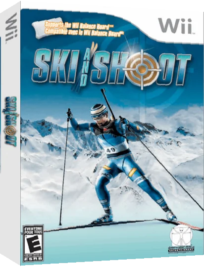 Ski and Shoot — box-3D (US)