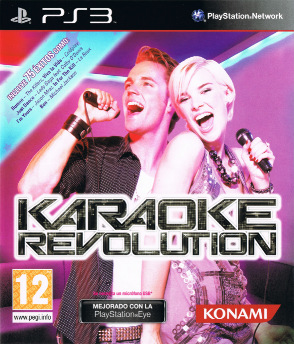 Karaoke Revolution box art