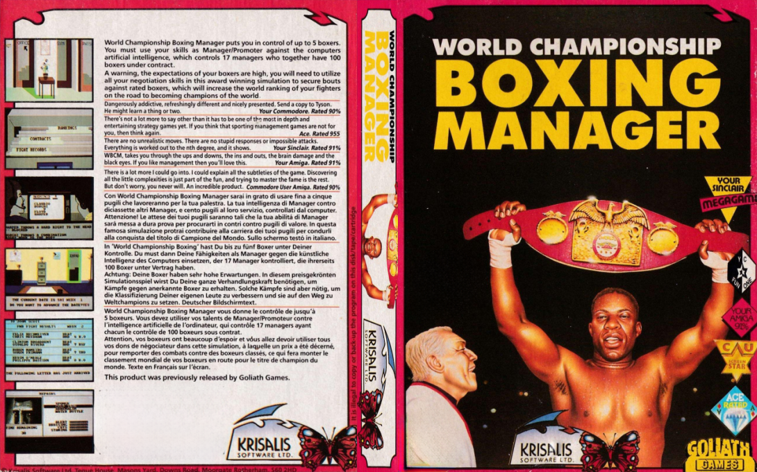 World Championship Boxing Manager — box-texture (EU)