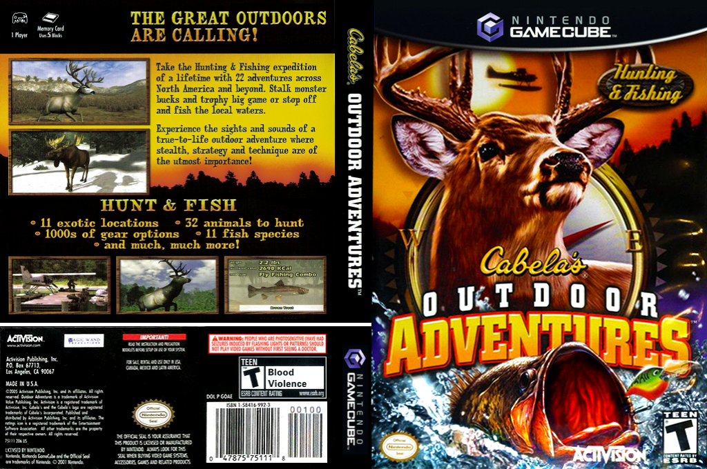 Cabela's Outdoor Adventures — box-texture (US)