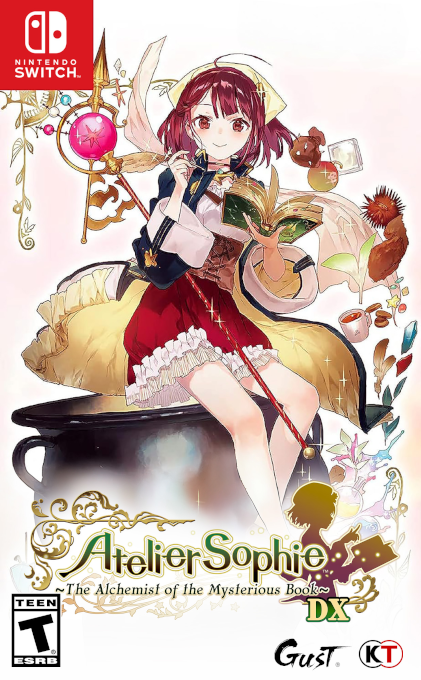 Atelier Sophie - The Alchemist of the Mysterious Book DX box art