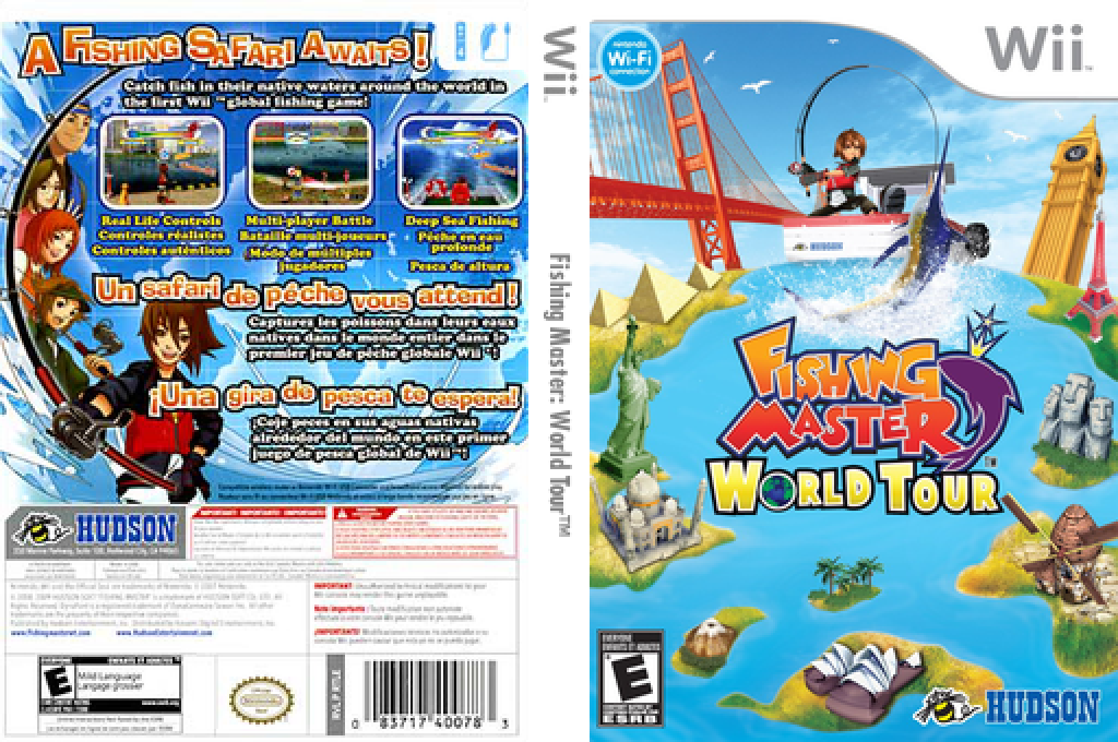 Fishing Master World Tour — box-texture (US)