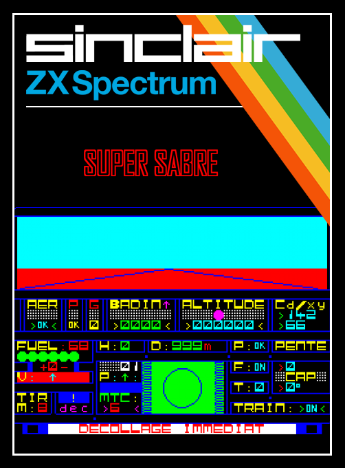 Super Sabre — box-2D (SS)