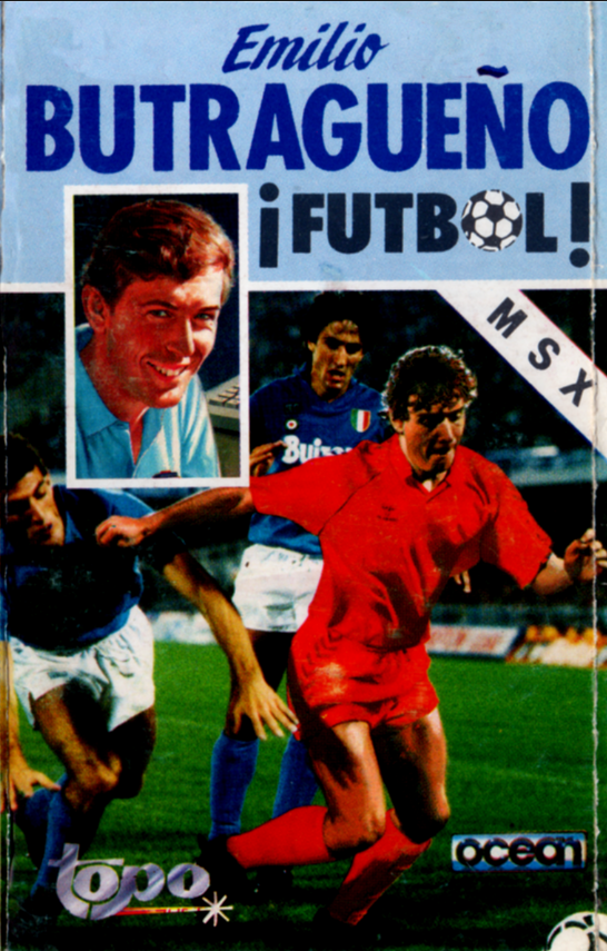 Emilio Butragueno Futbol box art