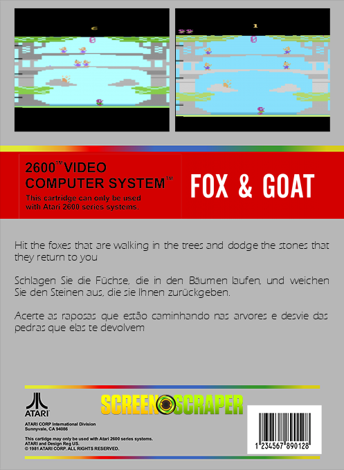 Fox & Goat — box-2D-back (SS)