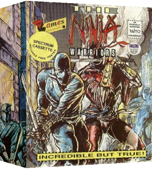 Ninja Warriors, The — box-3D (EU)