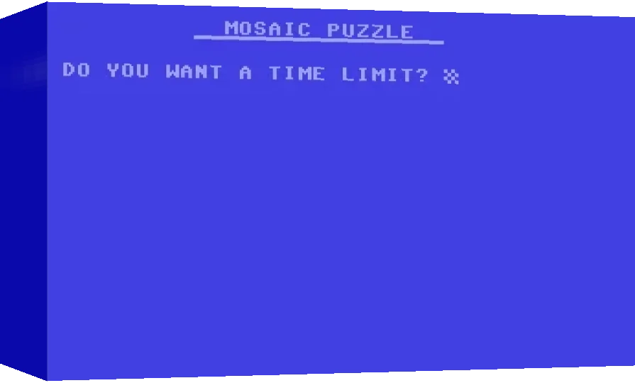 Mosaic Puzzle — box-3D (WOR)