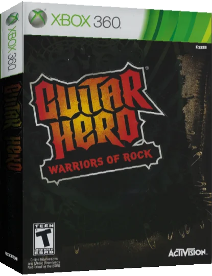 Guitar Hero - Warriors of Rock — box-3D (US)