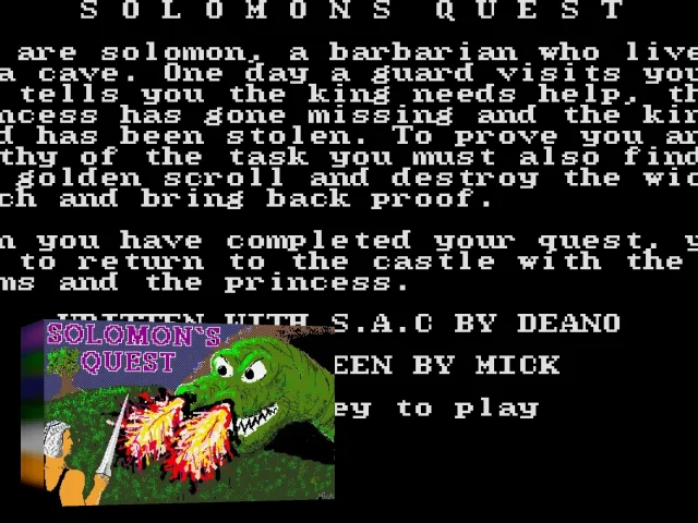 Solomon's Quest — mixrbv2 (WOR)