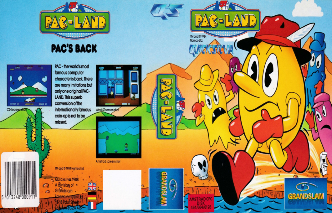 Pac-Land — box-texture (EU)