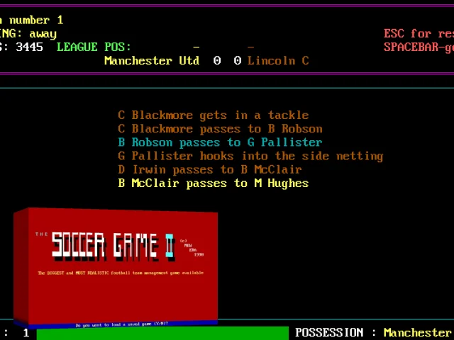 Soccer Game II, The — mixrbv2 (WOR)
