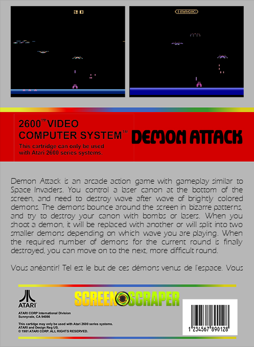 Demon Attack — box-2D-back (SS)