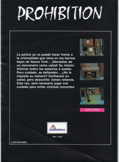 Prohibition — box-2D-back (SP)