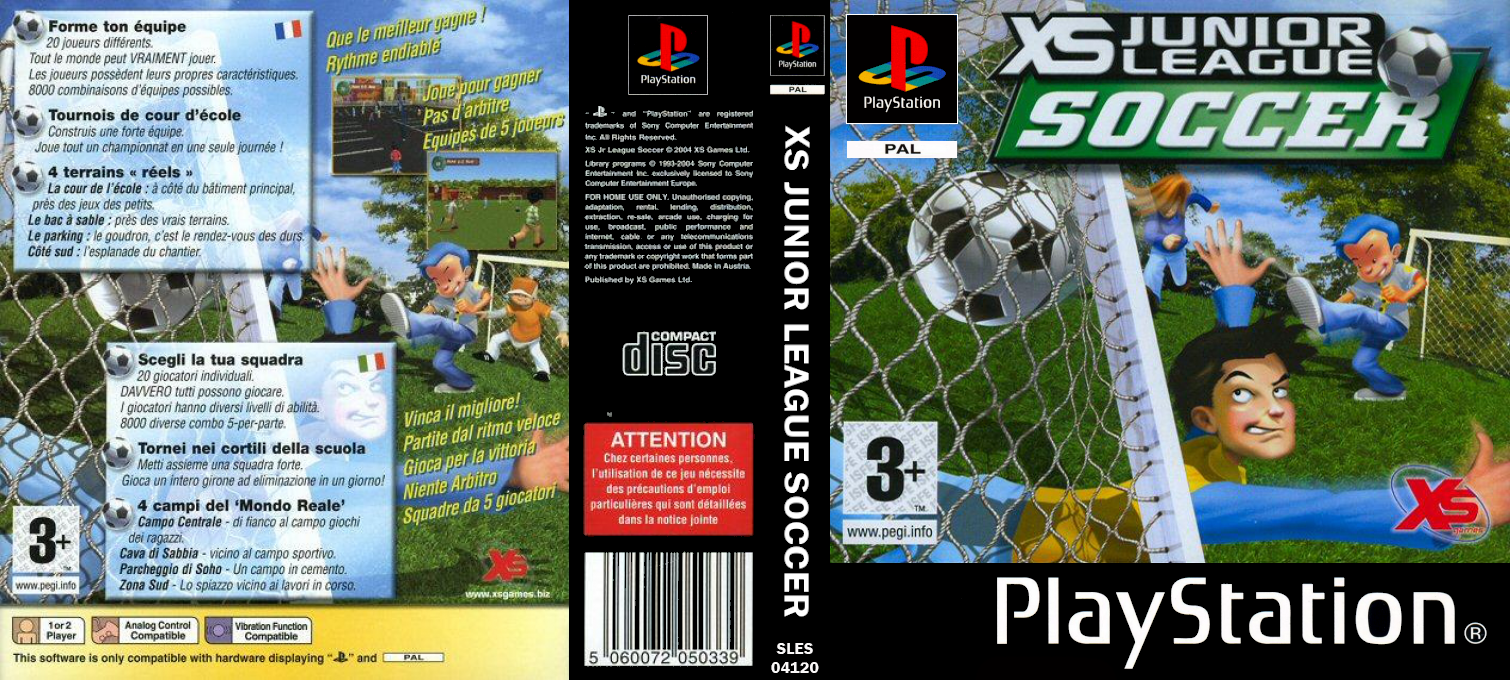 Xs Junior League Soccer — box-texture (EU)