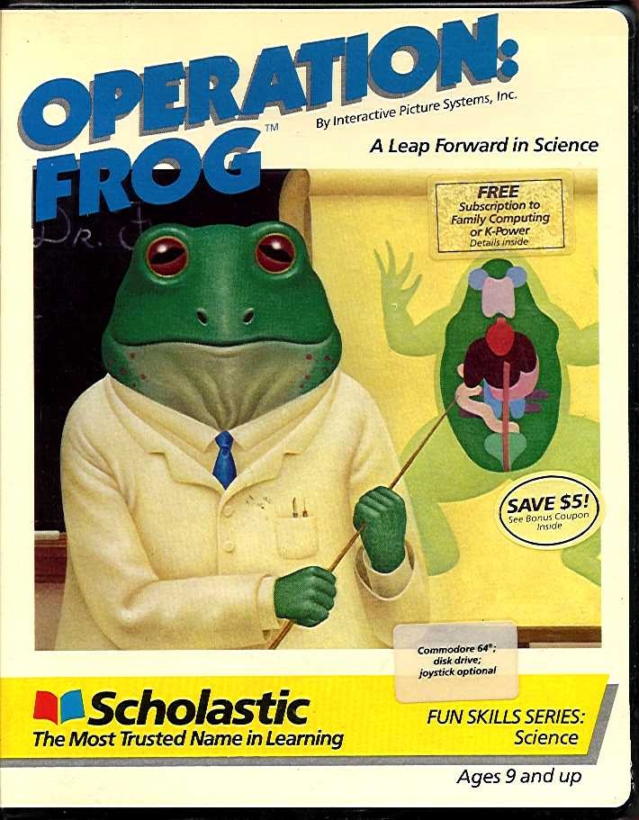 Operation : Frog box art