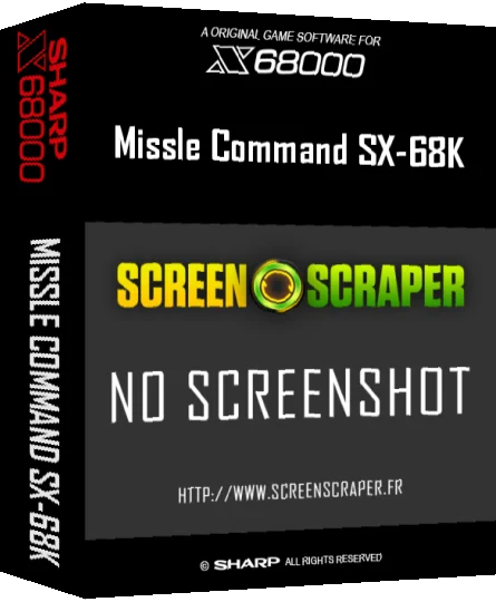 Missle Command Sx-68k — box-3D (SS)