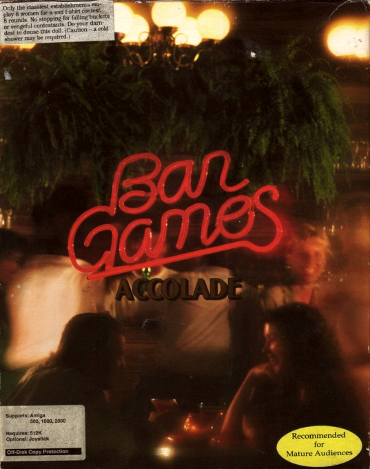 Bar Games box art