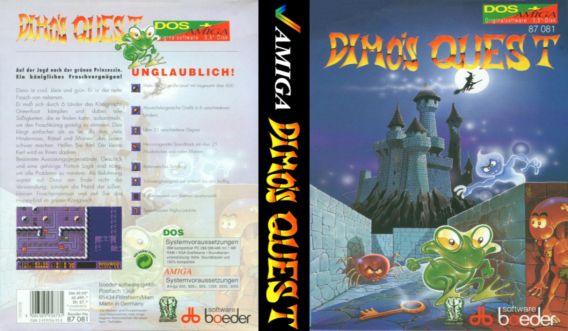 Dimo's Quest — box-texture (DE)