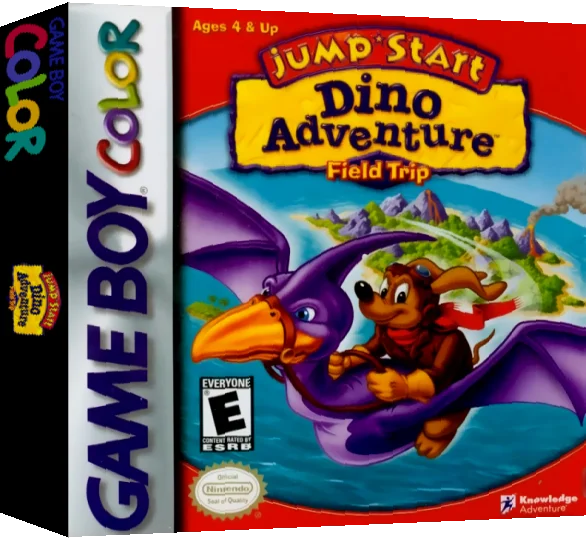 JumpStart Dino Adventure - Field Trip — box-3D (US)