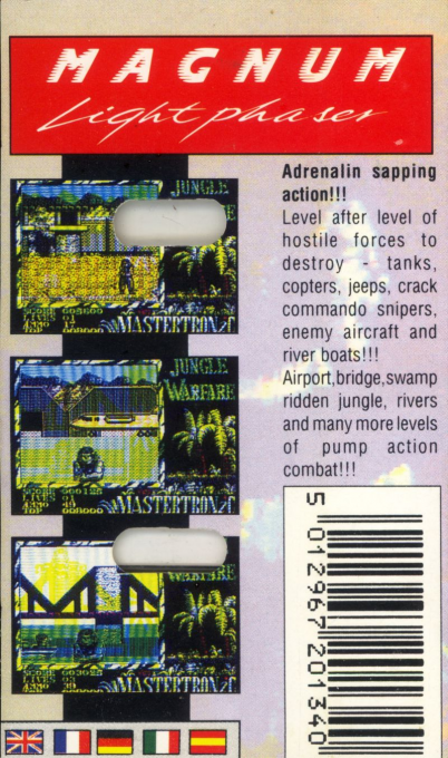 Jungle Warfare — box-2D-back (EU)