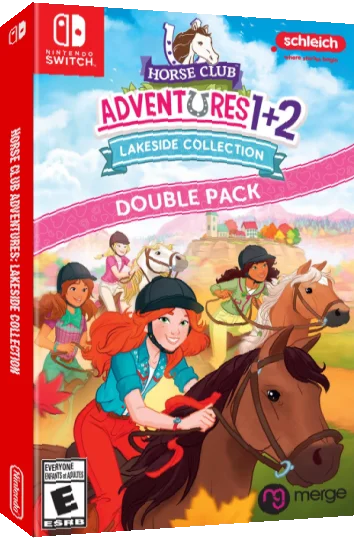 Horse Club Adventures 1+2 - Lakeside Collection — box-3D (US)