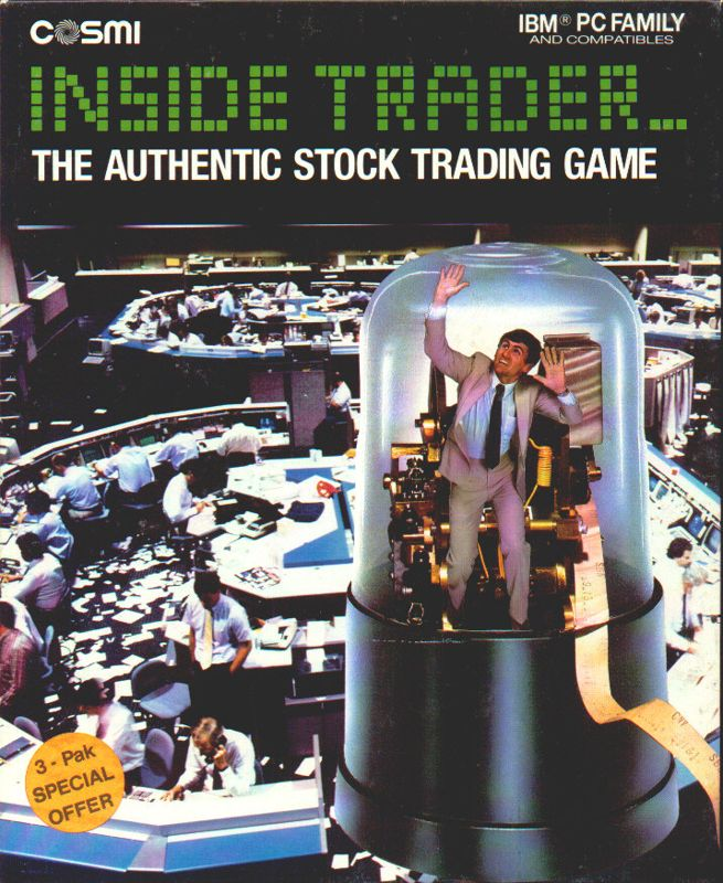 Inside Trader The Authentic Stock Trading Game box art