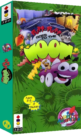 Putt-Putt Goes to the Moon — box-3D (US)