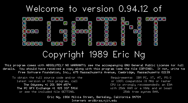 Egaint box art