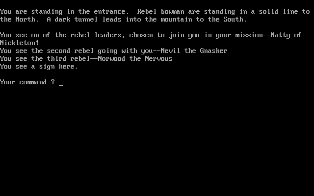 Eamon Adventure Disk III : Assault On The Clone Master — ss (WOR)