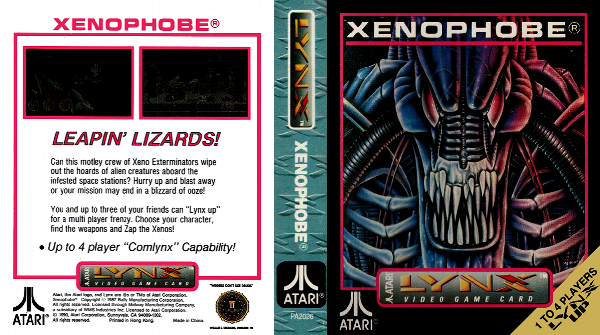 Xenophobe — box-texture (WOR)