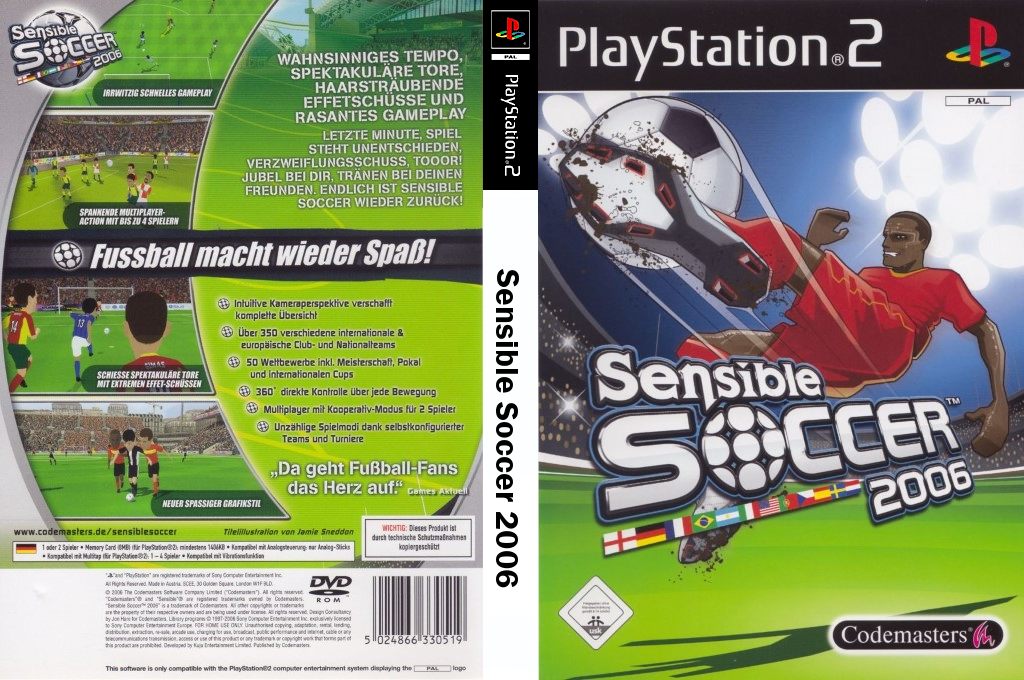 Sensible Soccer 2006 — box-texture (DE)