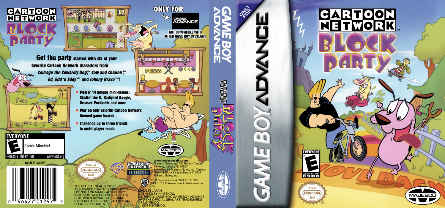 Cartoon Network Block Party — box-texture (US)