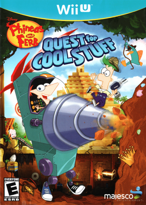 Disney Phineas and Ferb - Quest for Cool Stuff box art