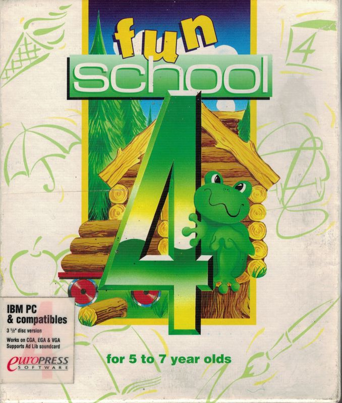 Fun School 4 - For 5 To 7 Year Olds box art