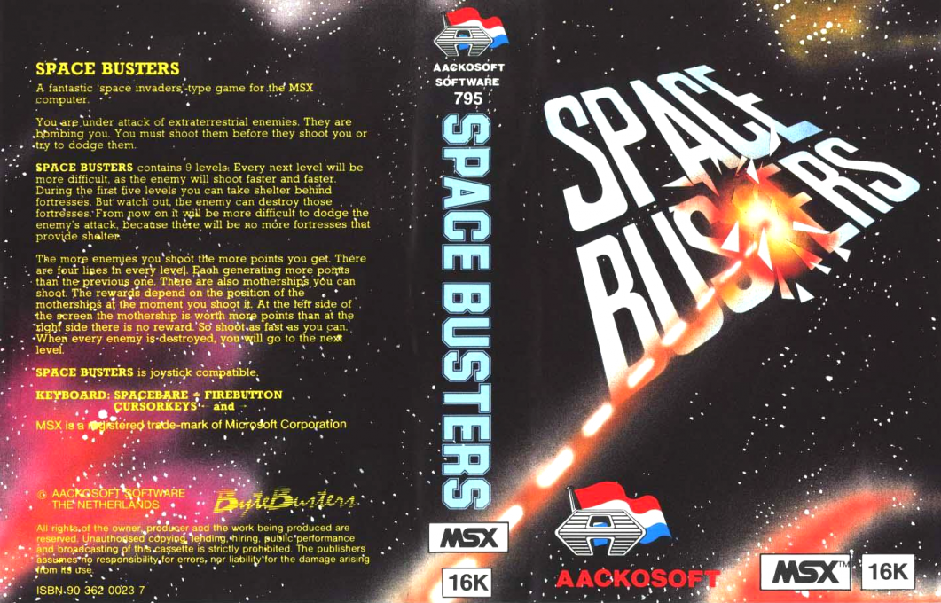 Space Busters — box-texture (EU)