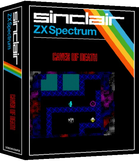 Caves Of Death — box-3D (SS)