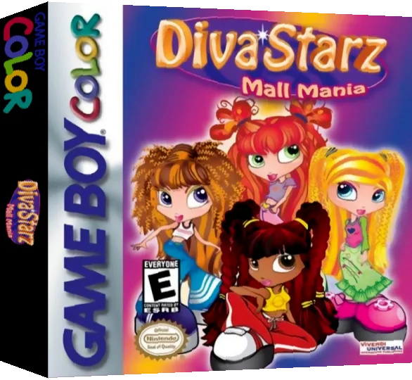 Diva Starz - Mall Mania — box-3D (US)