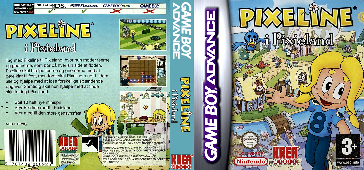 Pixeline i Pixieland — box-texture (EU)
