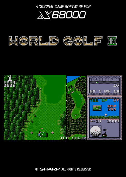 World Golf 3 — box-2D (SS)