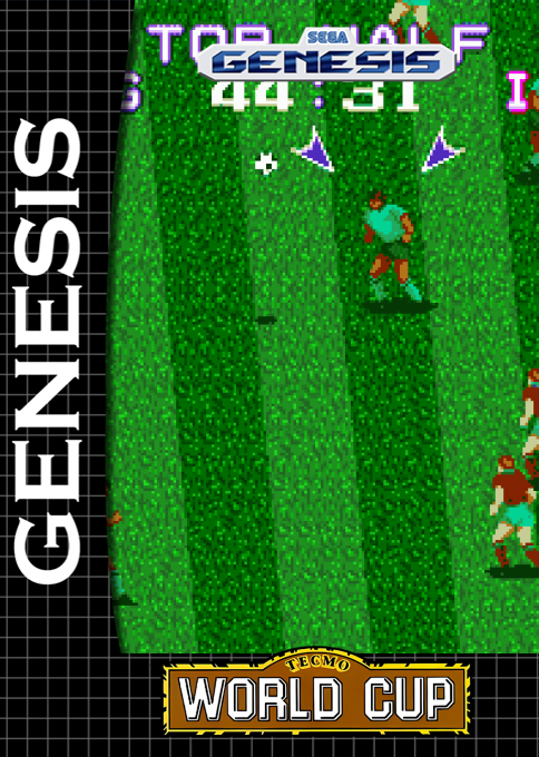 Tecmo World Cup 92 — box-2D (SS)