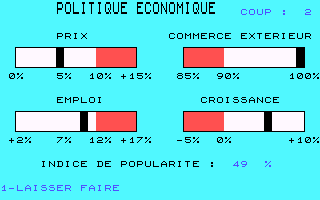 Politique Economique — ss (WOR)