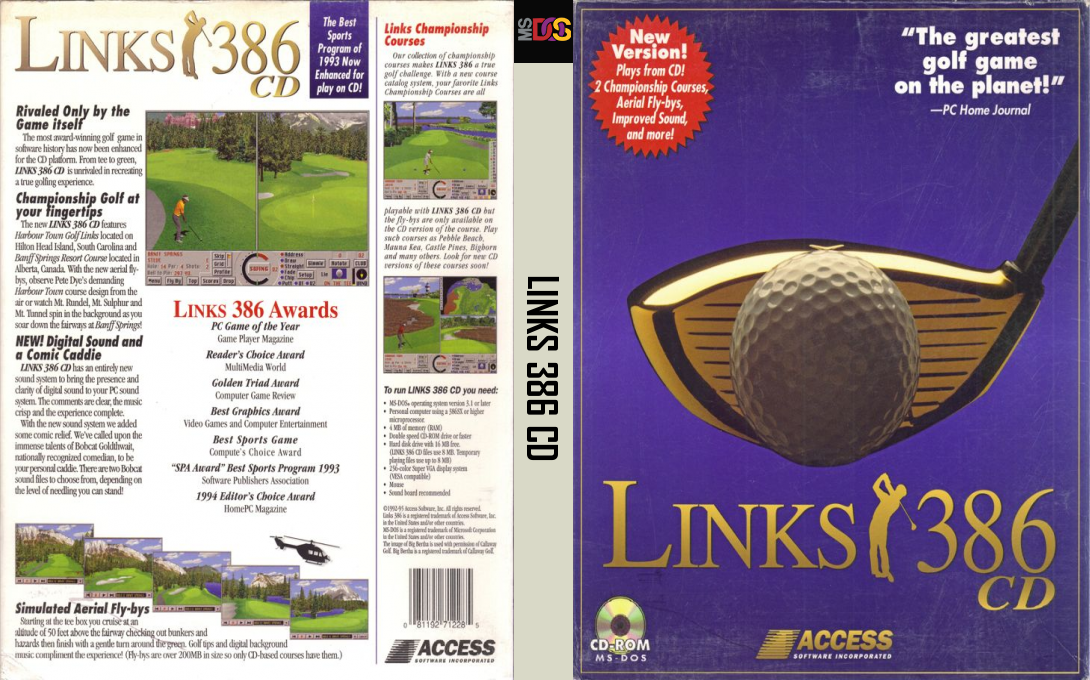 Links 386 CD — box-texture (US)