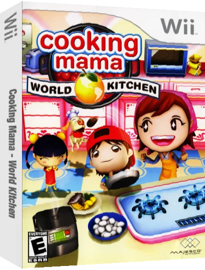 Cooking Mama - World Kitchen — box-3D (US)