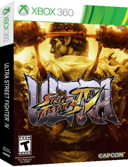 Ultra Street Fighter IV — box-3D (US)