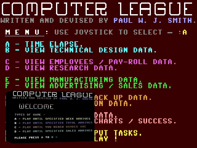 Computer League — mixrbv2 (WOR)
