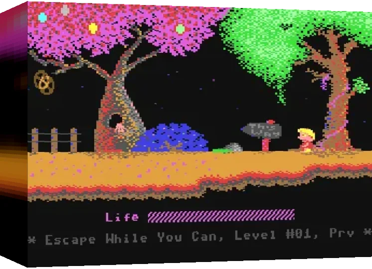 Escape While You Can — box-3D (WOR)